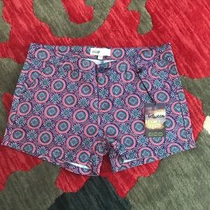 Bebop print shorts